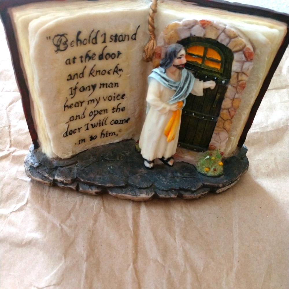 😀 “JESUS IS KNOCKING AT OUR DOORS" PREOWNED